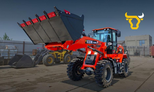 Фронтальный погрузчик HZM XC300 PRO